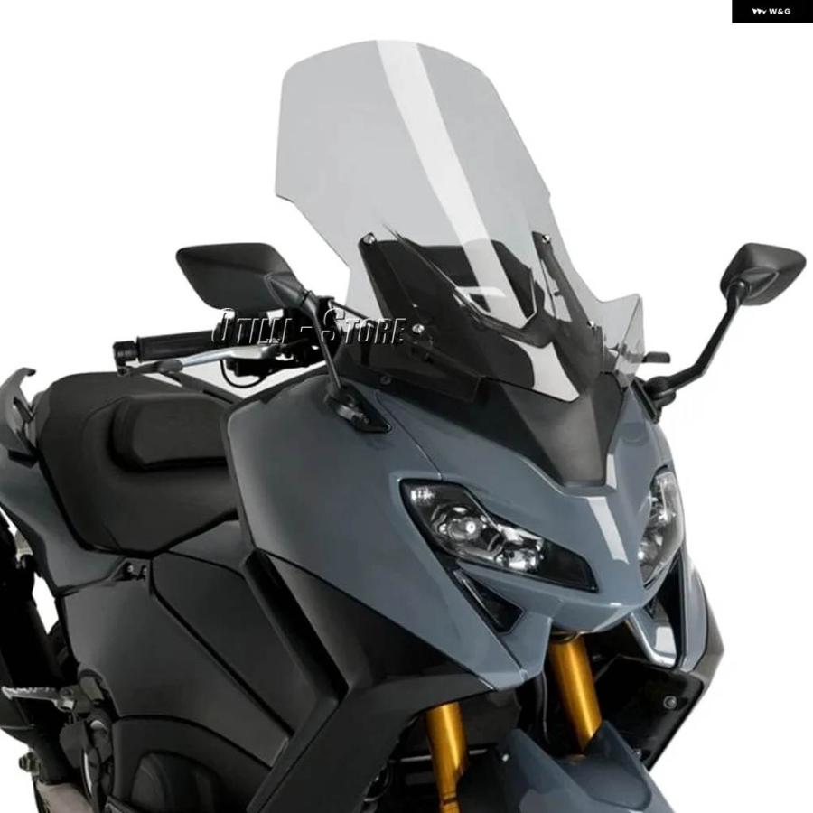 並行輸入品ヤマハ TMAX560 TMAX 560 T-MAX560 T-MAX 560 2022 2023 2024 バイク 風防 ウィンドスクリーン ウィンドデフレクター バイザー バイザーの画像