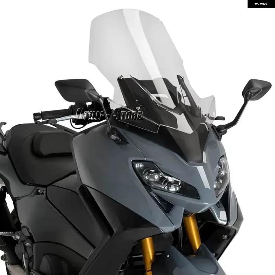 並行輸入品ヤマハ TMAX560 TMAX 560 T-MAX560 T-MAX 560 2022 2023 2024 バイク 風防 ウィンドスクリーン ウィンドデフレクター バイザー バイザーの画像