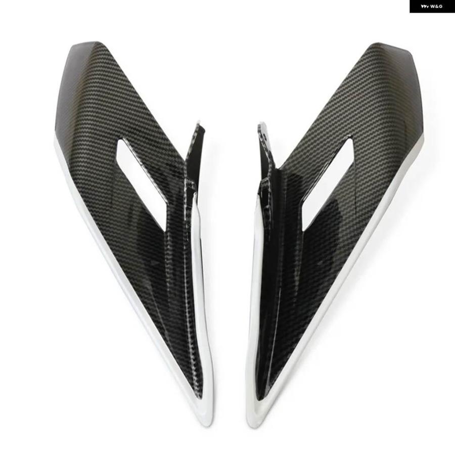 並行輸入品450SR バイク パーツ サイドダウンフォーススポイラー 固定 ウィングレット フェアリング ウィング デフレクター アクセサリー 450SR 450 SRの画像