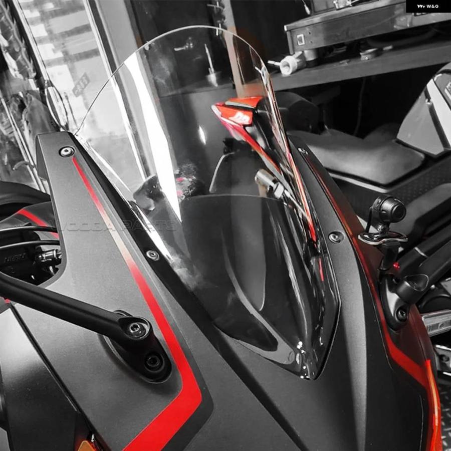 並行輸入品CBR500R レースハイウィンドスクリーン ホンダ CBR400R CBR500R 2019-2023 スポーツツーリング ウィンドシールド ダブルバブル