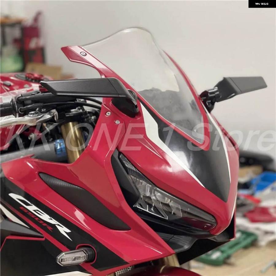 並行輸入品CBR650 バイク ミラー カスタム 風力翼 回転バックミラー ホンダ CBR650R CBR 650 CB650R 2019-23_1