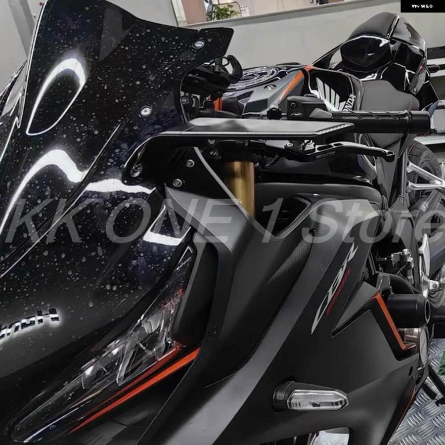 並行輸入品CBR650 バイク ミラー カスタム 風力翼 回転バックミラー ホンダ CBR650R CBR 650 CB650R 2019-23_3