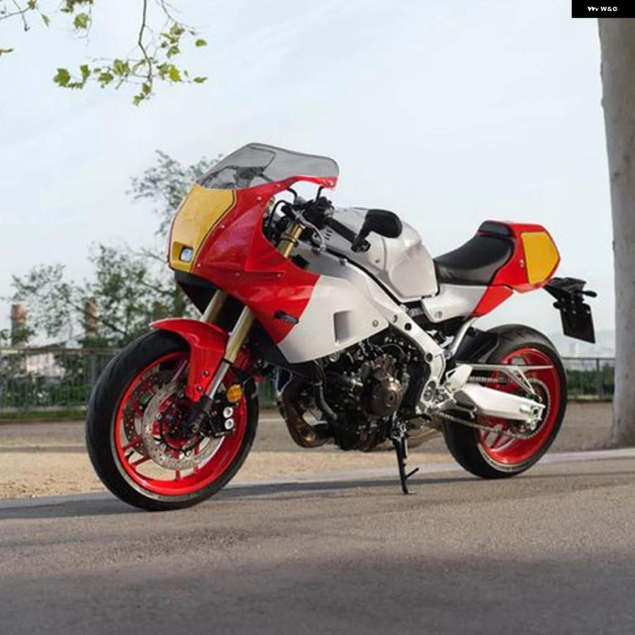 並行輸入品 オートバイ ウインドスクリーン カバー スクリーン バイク デフレクター ウインドシールド ヤマハ XSR 900 Gの画像