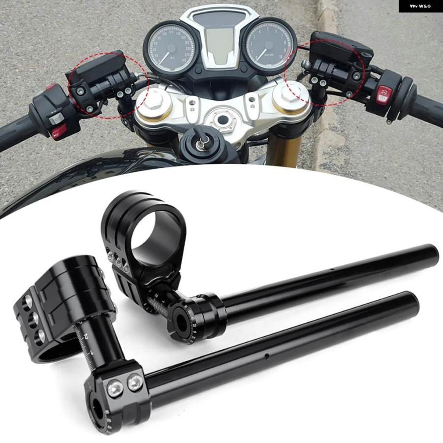 並行輸入品 オートバイ レーシングクリップオン フォーク ハンドルバー ハンドルバー BMW R NINE T R NINET P_2