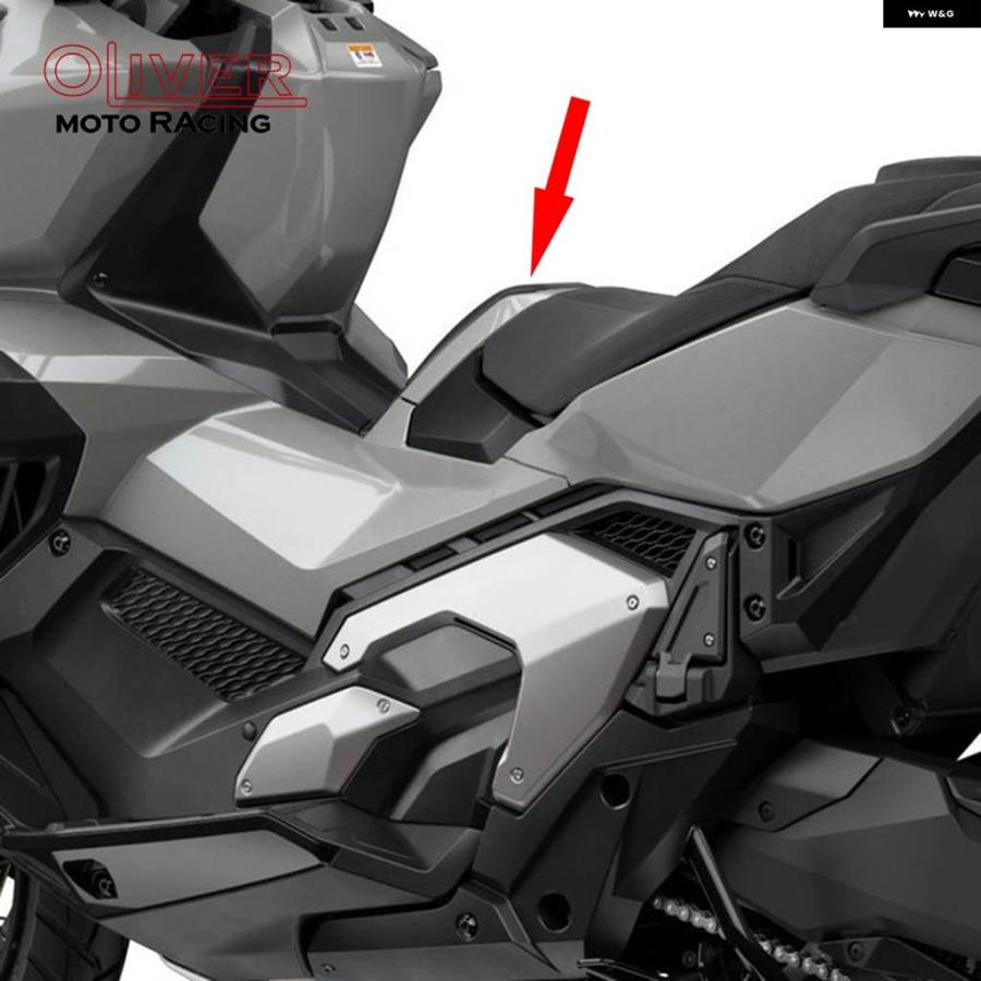 並行輸入品 ホンダ X-ADV XADV 750 2021 - 23 ガス燃料オイルタンク外側カバー プロテクター ガード アクセ_2