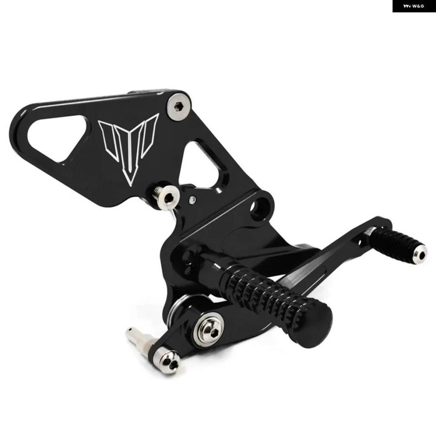 並行輸入品 2020 FZ-07 MT-07 CNC調整可能 フットレスト リアセット ヤマハ MT07 FZ07 2013-20の画像