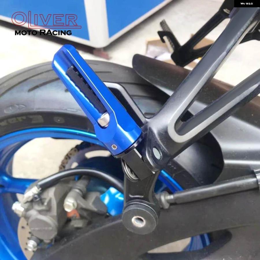 並行輸入品 リアパッセンジャー フットペグ フットレスト ヤマハ YZF-R1 R6 2003-2020 YZFR1 YZF-R1の画像