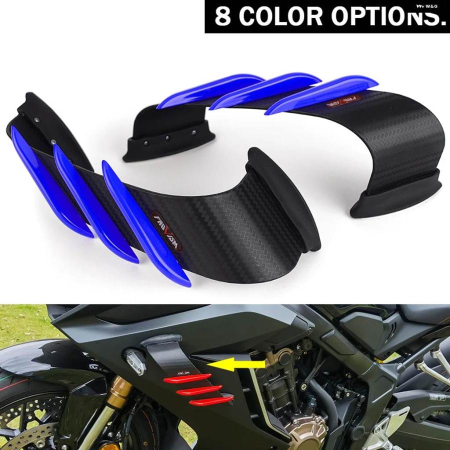並行輸入品 オートバイ フロント フェアリング エアロダイナミック ウィングレット ダイナミックウィングキット ヤマハ YZFR6_9