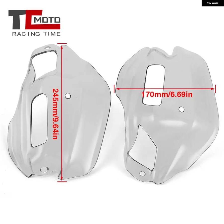 並行輸入品 X-ADV 750 ハンドガード エクステンション ハンドシールド プロテクター ウインドシールド ホンダ 1100L_8