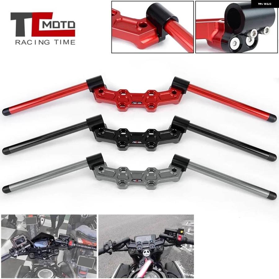 並行輸入品 ホンダ CBR650R 650 R バイク クリップオン アダプター プレート 調整可能 ハンドルバーセット 2019_4