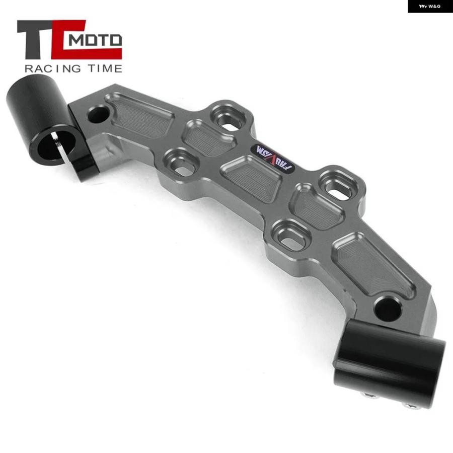 並行輸入品 ホンダ CBR650R 650 R バイク クリップオン アダプター プレート 調整可能 ハンドルバーセット 2019_7
