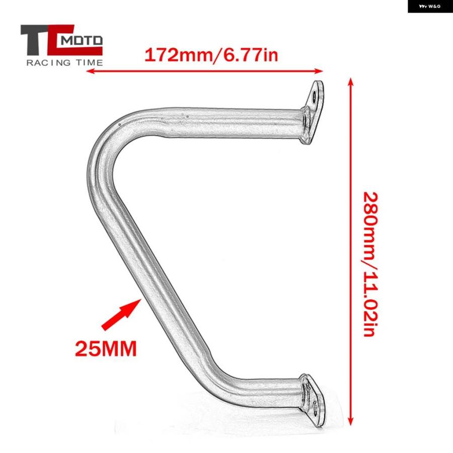 並行輸入品 スピード400 スクランブラー400Xスピード 400 スクランブラー400X バイク フレーム バンパー アクセサリの画像
