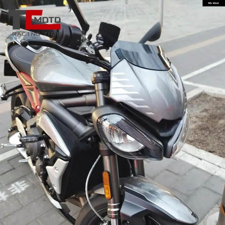 並行輸入品 トライアンフ STREET TRIPLE 765 RS R 765RS 765R 2020 -2022 ウィンドスクリの画像