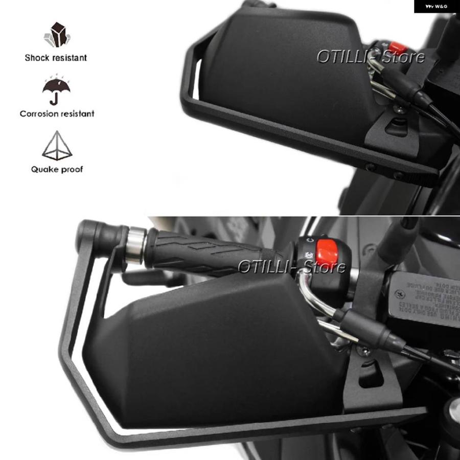 並行輸入品 スズキ VSTROM 650 バイク ハンドガード ハンド クラッシュ バー プロテクター ハンドルバー ハンドル ハの画像