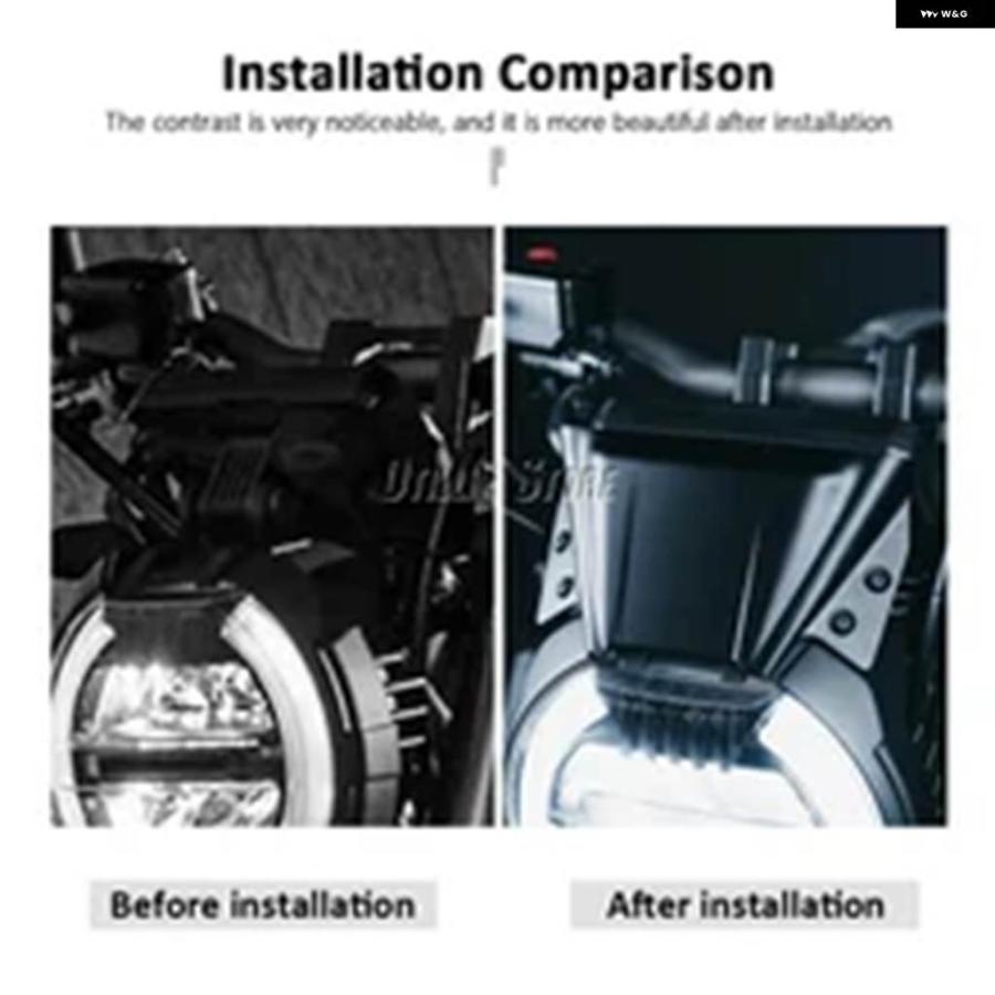 並行輸入品 ホンダ CB650R 2019-2023 バイク アクセサリー ウィンドシールド スクリーン プロテクター ブラックキ_4