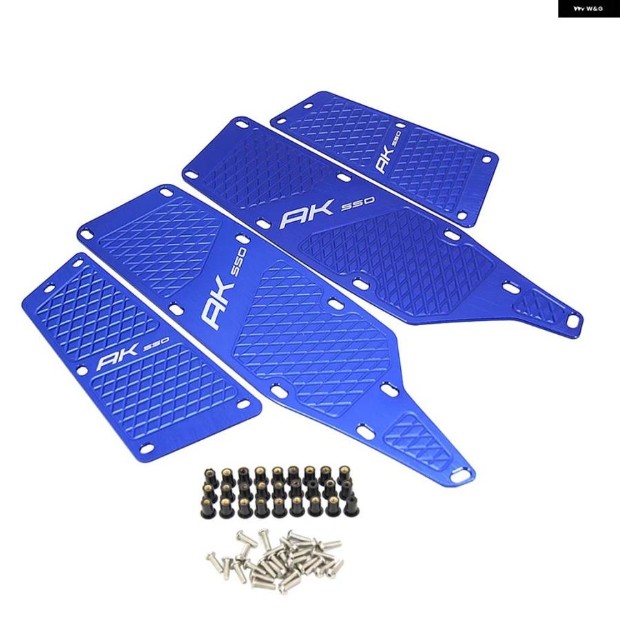並行輸入品 AK550 オートバイ NMAX フットレスト フットボード ペダルペグ フットボード ステップ フットプレート KY_7