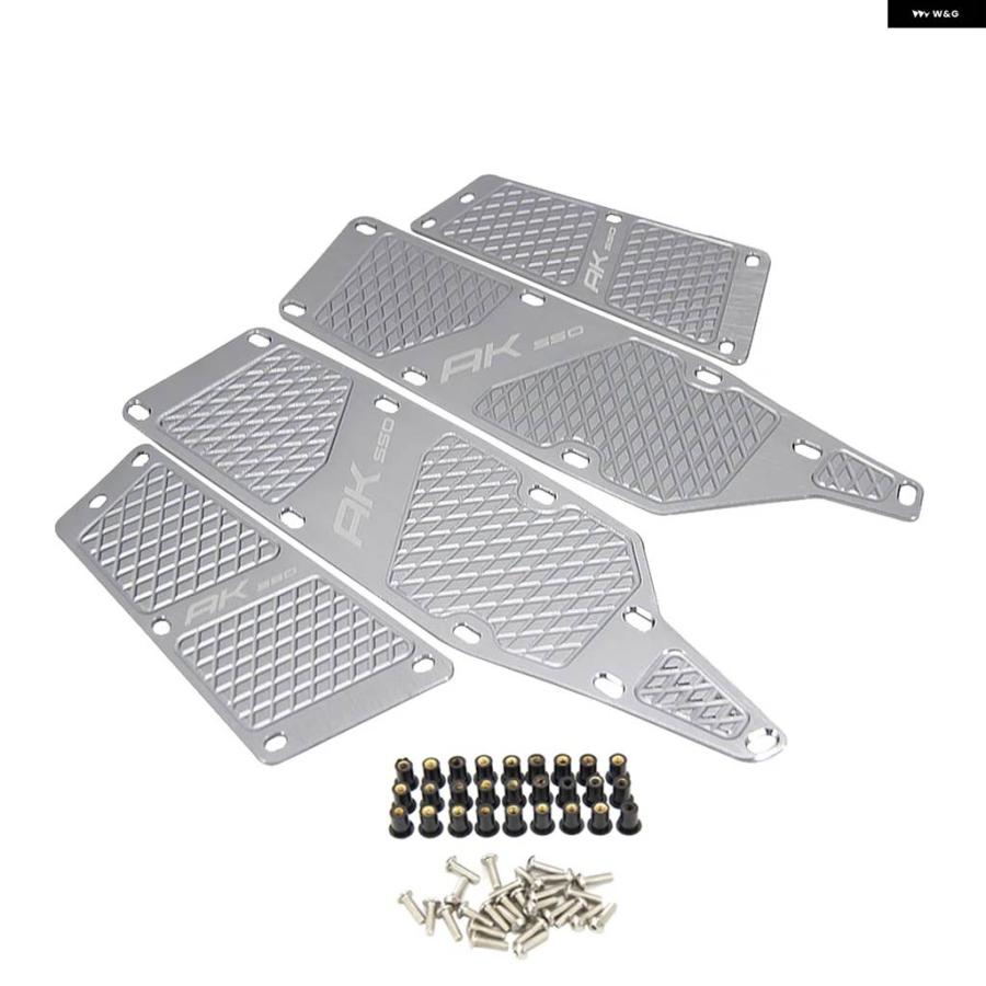 並行輸入品 AK550 オートバイ NMAX フットレスト フットボード ペダルペグ フットボード ステップ フットプレート KY_8