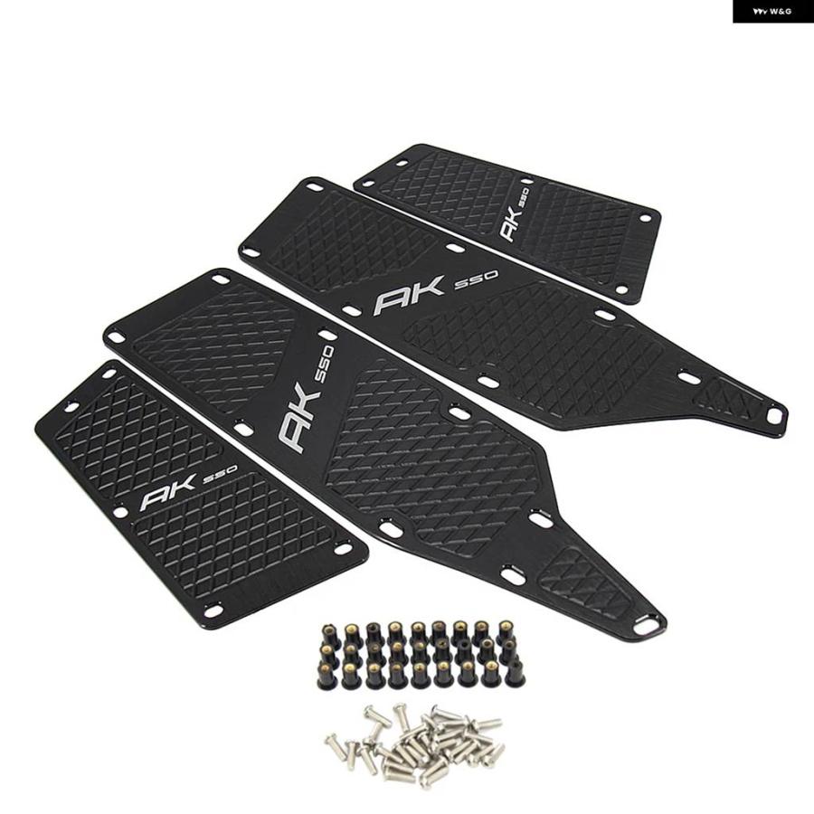 並行輸入品 AK550 オートバイ NMAX フットレスト フットボード ペダルペグ フットボード ステップ フットプレート KY_9