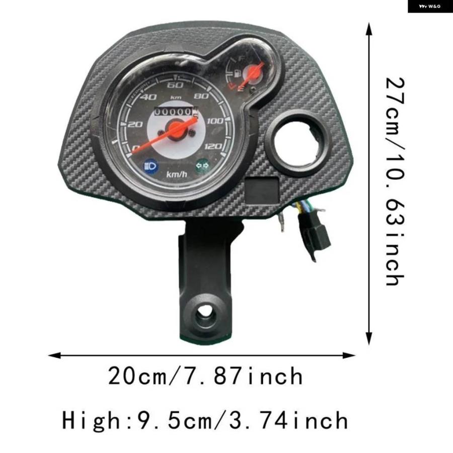 並行輸入品 デジタル バイク スピード メーター タコメーター オドメーター アセンブリ ホンダ ナビ110 - 交換用インストル_4