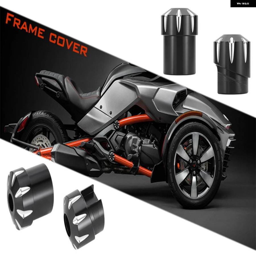 並行輸入品 アルミ フレーム ホールキャップカバー プラグCAM-AM SPYDER F3-S F3-T F3 LIMITED Sの画像