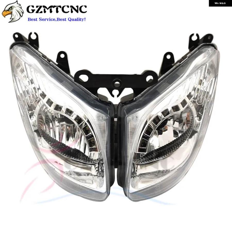 並行輸入品 TMAX500 08-11 フロント ヘッドライト ヘッドランプ LED ヘッドライト アセンブリ ヤマハ T-MAXの画像