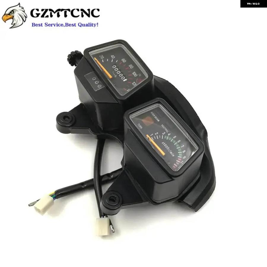 並行輸入品 DT125R スピード メーター タコメーター デジタルメーター 計器 クラス ター ウィンカーライト インジケーター_2