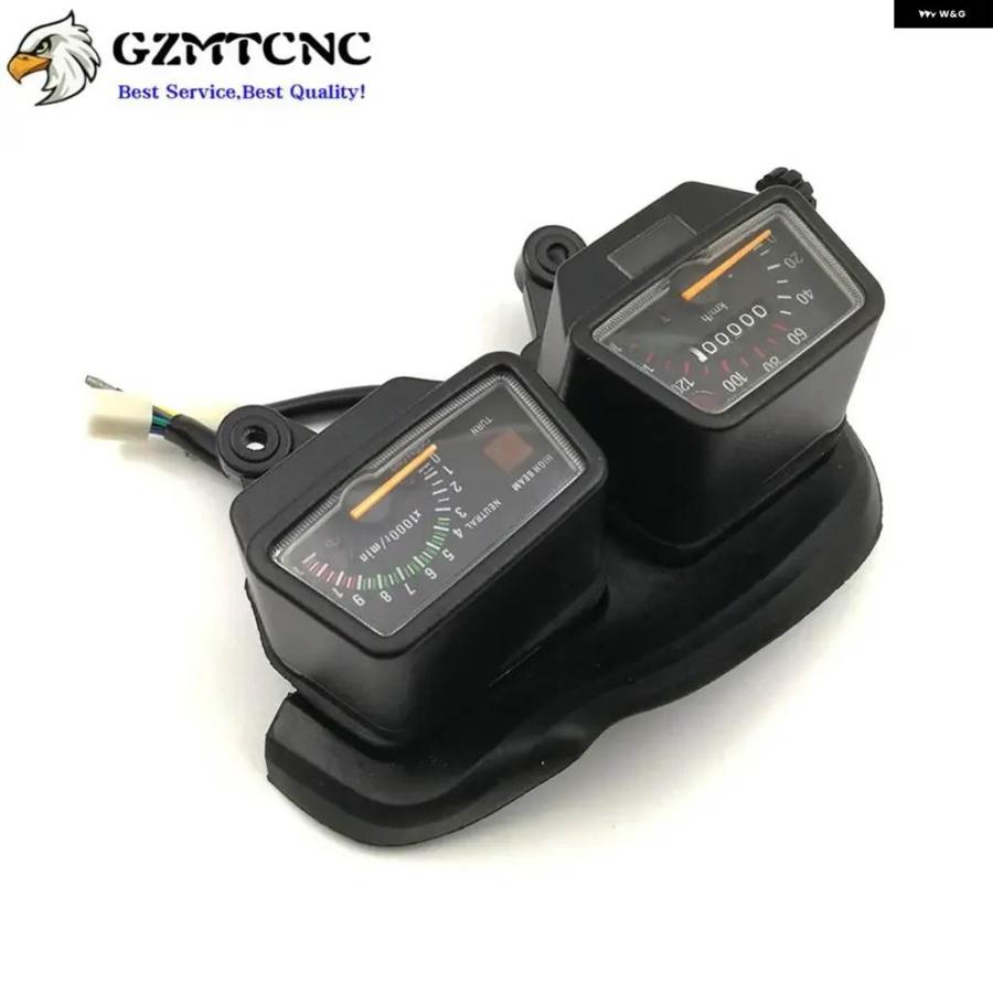 並行輸入品 DT125R スピード メーター タコメーター デジタルメーター 計器 クラス ター ウィンカーライト インジケーター_3