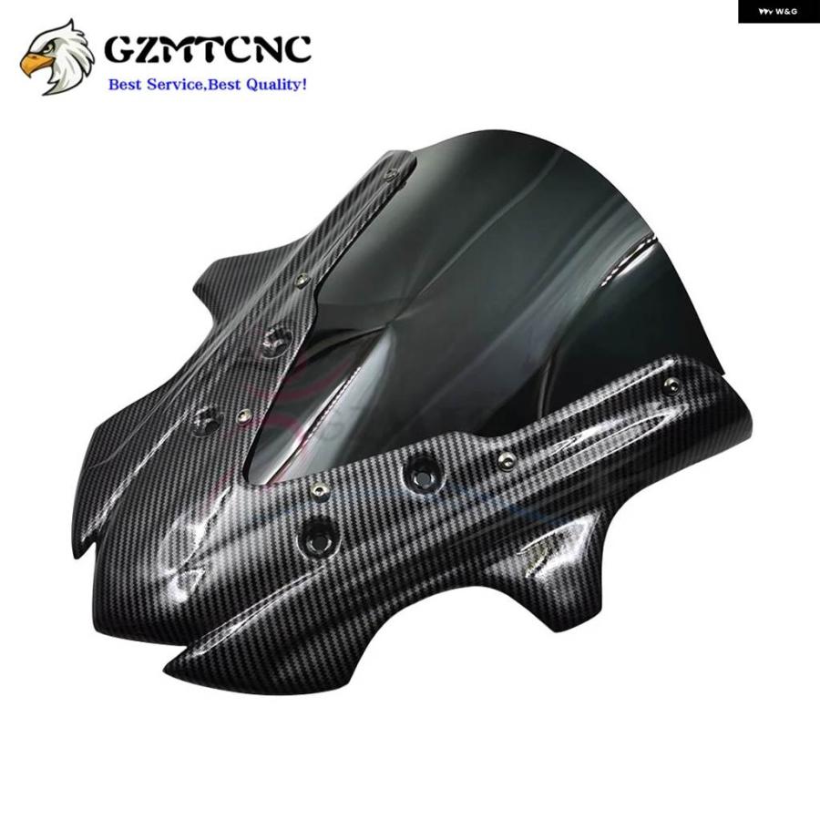 並行輸入品 カーボンパターン ウィンドシールド ホンダ CBR650F CBR 650F 2014 - 18 ウィンドツーリングス_3