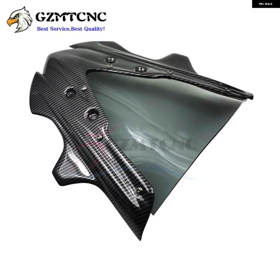並行輸入品 カーボンパターン ウィンドシールド ホンダ CBR650F CBR 650F 2014 - 18 ウィンドツーリングス_4