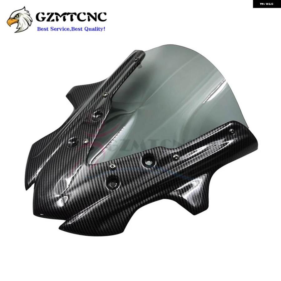 並行輸入品 カーボンパターン ウィンドシールド ホンダ CBR650F CBR 650F 2014 - 18 ウィンドツーリングス_5