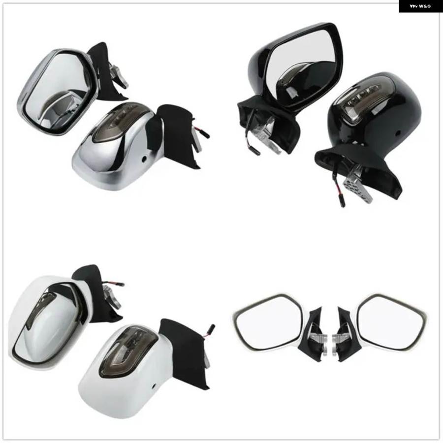 並行輸入品 ホンダ GL1800 ゴールドウィング 1800 F6B 2013-2017 バイク リアビューミラー LED ウィンの画像