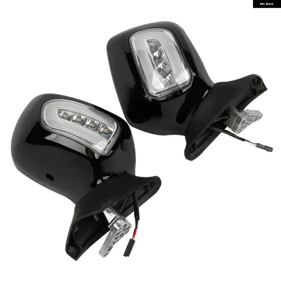並行輸入品 ホンダ GL1800 ゴールドウィング 1800 F6B 2013-2017 バイク リアビューミラー LED ウィンの画像