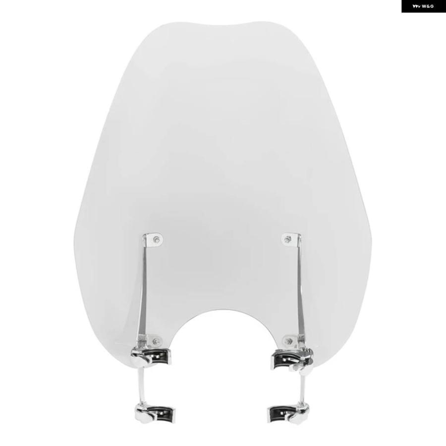並行輸入品 ハーレー ダイナ ローライダー ストリートボブ バイク アクセサリー ウインドシールドと49MMクランプ  カスタムの画像