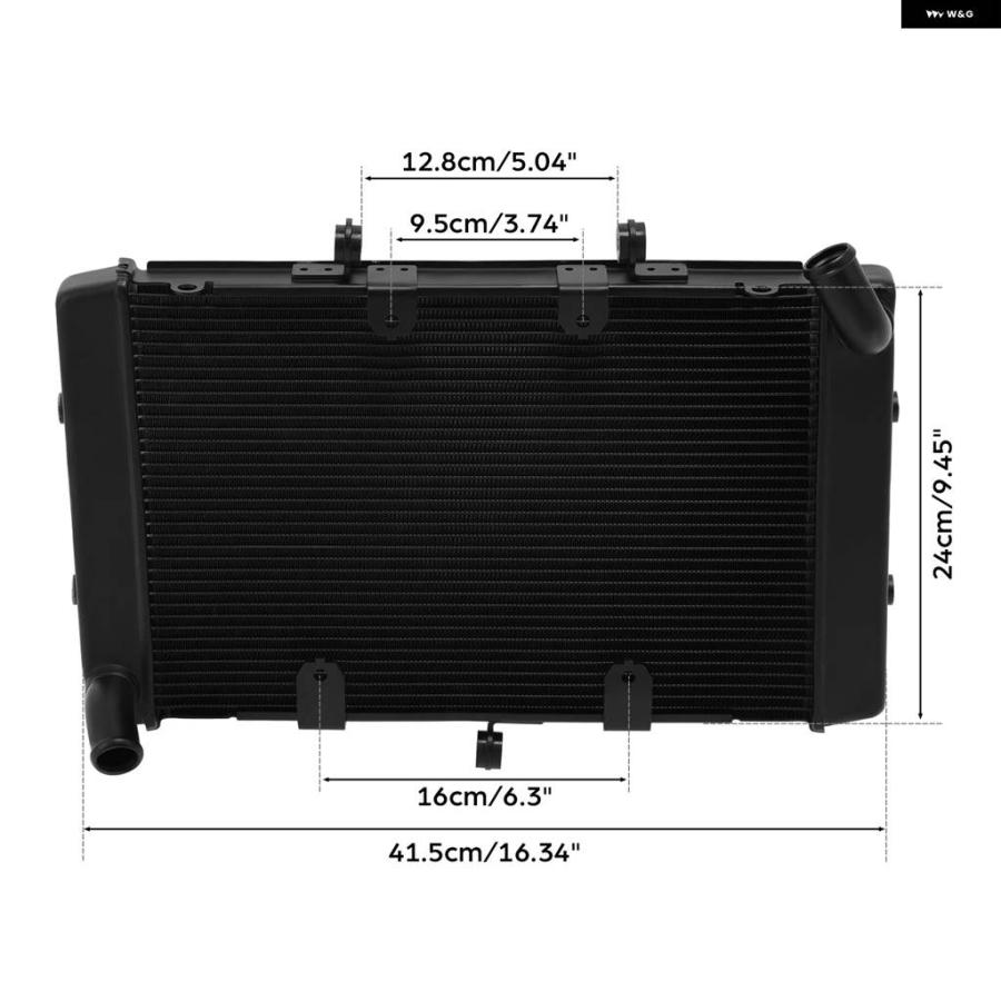 並行輸入品 ラジエーター 冷却 エンジン クーラー ホンダ CB1000 2018-2020 2019 バイク ウォータータンクの画像