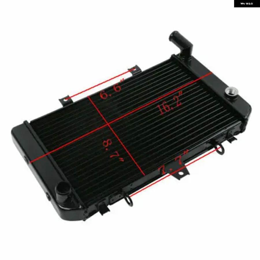 並行輸入品 カワサキ ZRX1100 1996-2000 ZRX 1200 2001-2008 アルミ オートバイ ラジエーターの画像