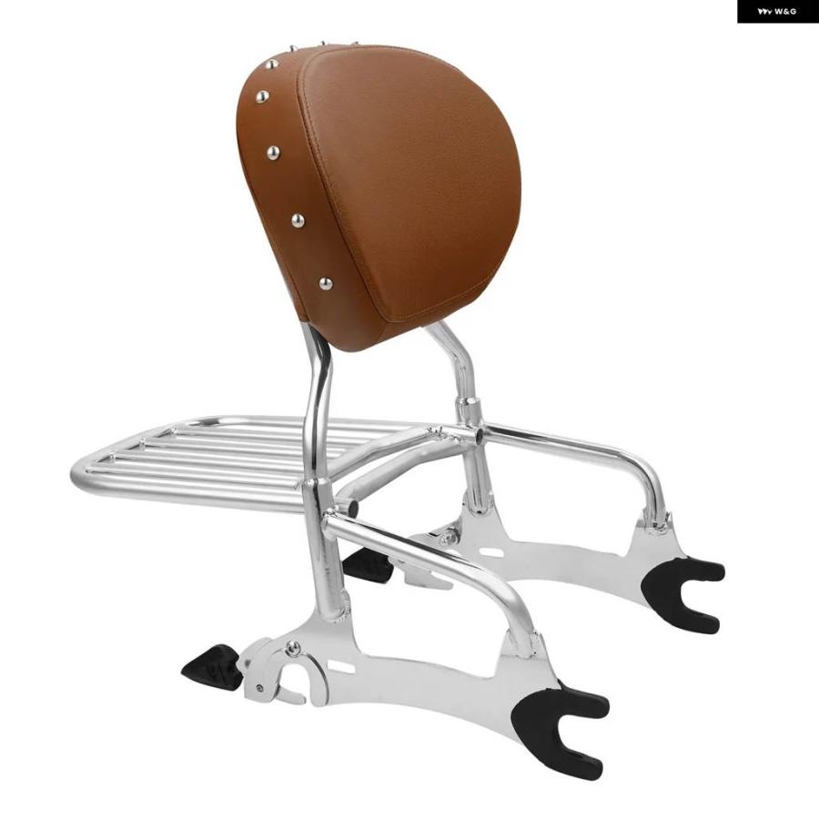 並行輸入品 バイク バックレスト シーシーバー ラゲッジラック インディアン チーフテン ダークホース 2016-2025 ロード_8