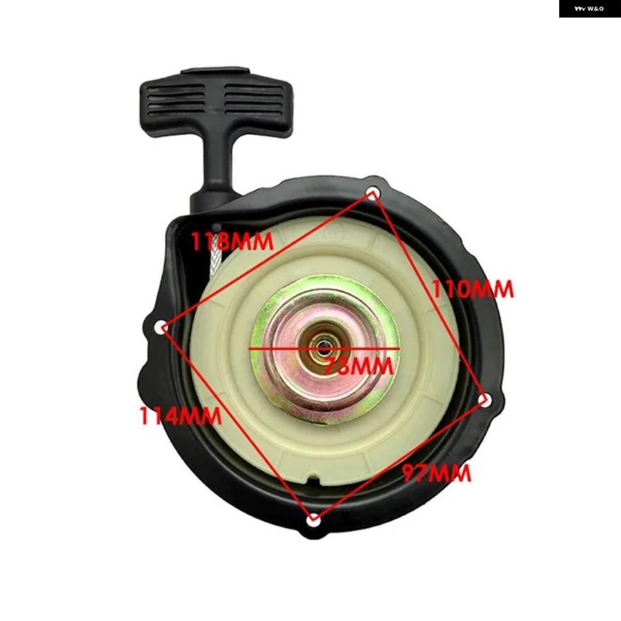 並行輸入品 HISUN HS400 400 500 700 ATV用リコイルプルスタートスターター アセンブリ 24400-003_4