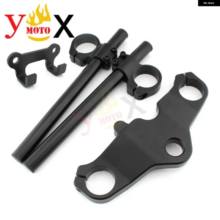 並行輸入品 CB GB 350セット フォーク クリップオン ハンドルバー /アッパー トリプルツリー カバー クランプ/ ヘッド_1
