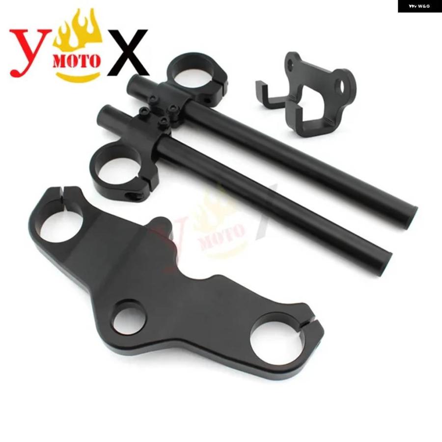 並行輸入品 CB GB 350セット フォーク クリップオン ハンドルバー /アッパー トリプルツリー カバー クランプ/ ヘッド_3
