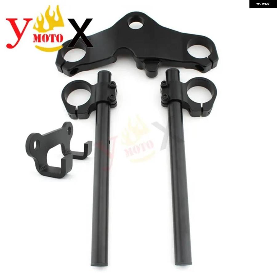 並行輸入品 CB GB 350セット フォーク クリップオン ハンドルバー /アッパー トリプルツリー カバー クランプ/ ヘッド_4