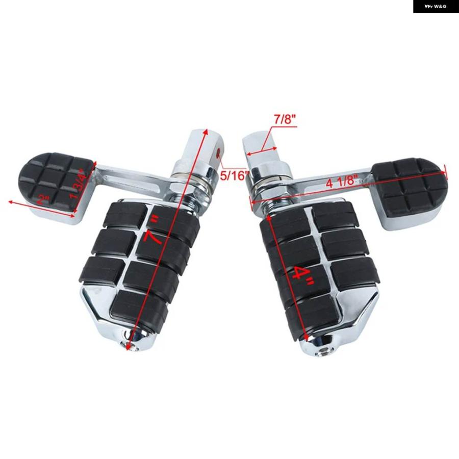 ブランド登録なし - 並行輸入品 ホンダ VTX 1300 2003-2009 VTX1800 2002-2011 自動二輪車 フットペグ フットレスト