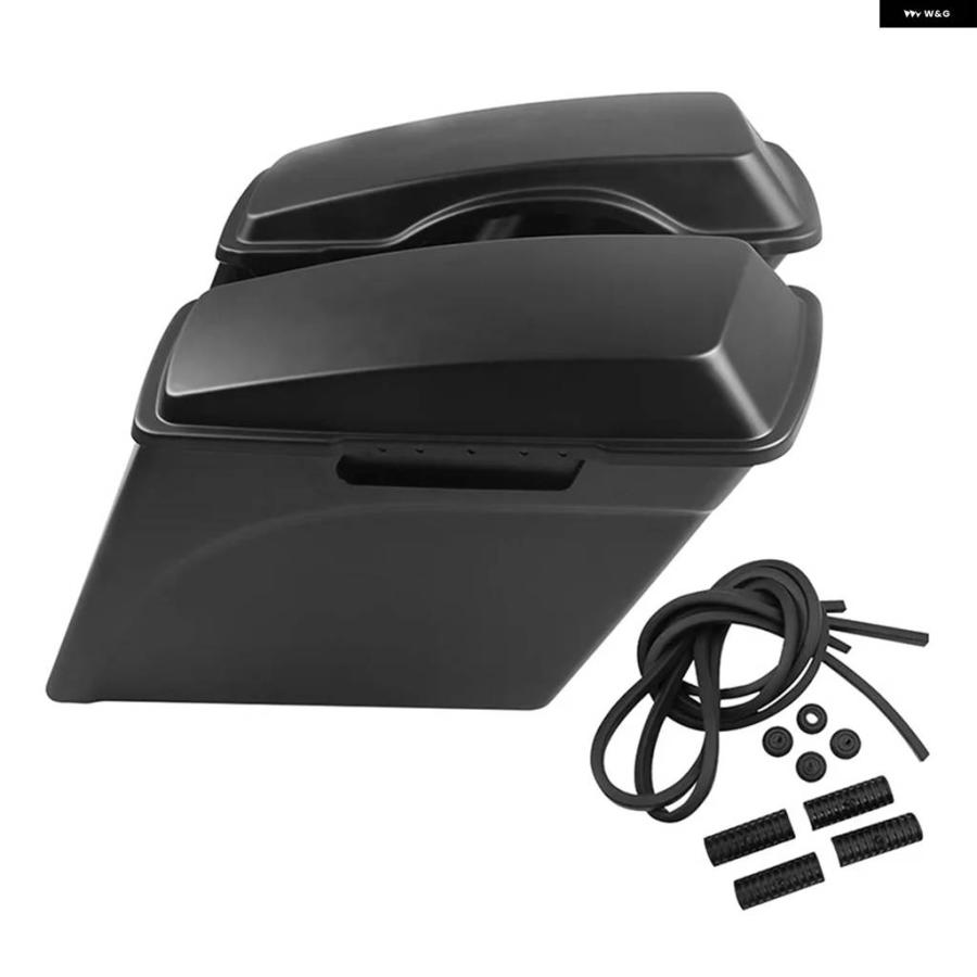 並行輸入品 5インチ ストレッチ エクステンデッド サドルバッグ ハーレー エレクトラ ロード グライド FLHT 1993-13_5