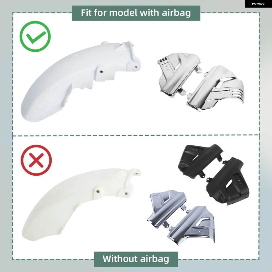 並行輸入品 クロームフロントフェンダーカバー ホンダ ゴールド