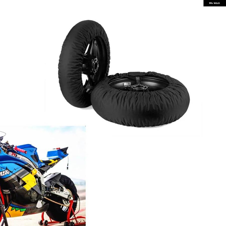 並行輸入品 FORSPORTBIKES レーシングタイヤウォーマーカバー フロント