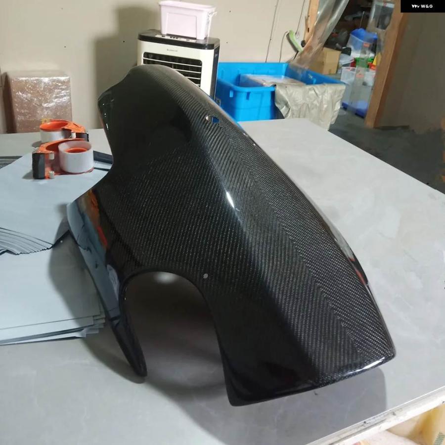並行輸入品 オートバイ ベリーパン エンジン スポイラー アクセサリー アンダーカバー パネル カーボンツイルグロス BMW Rの画像
