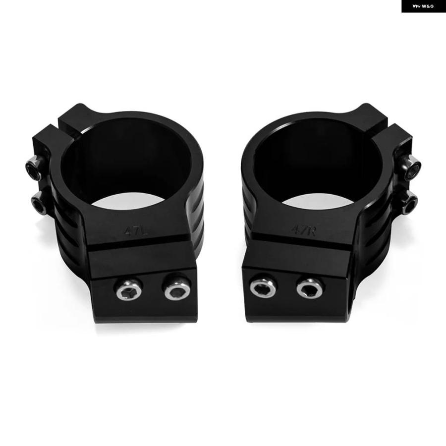 並行輸入品 ヤマハ YZF R3 R15 V3 2019 2020 ハンドルバー クリップオン 47MM クランプ クリップオンの画像