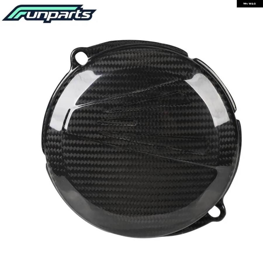 並行輸入品 バイク アクセサリー カーボン エンジン ガード FUNPARTS エンジン カバー YZ250F 2021-2024_3