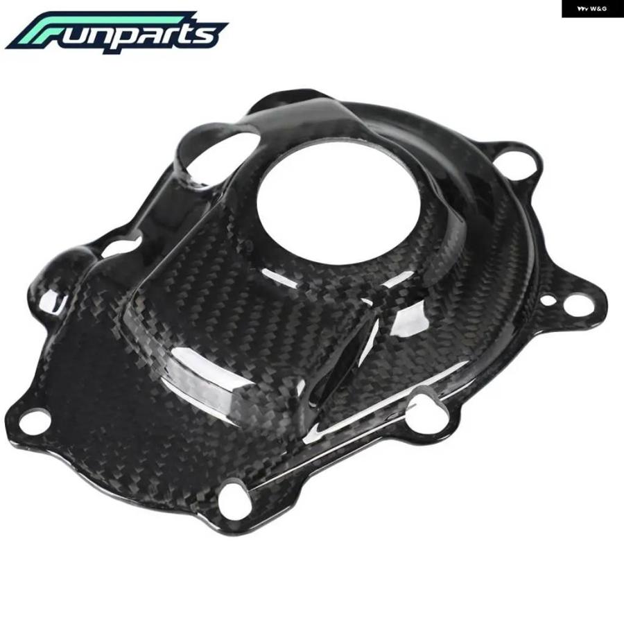 並行輸入品 バイク アクセサリー カーボン エンジン ガード FUNPARTS エンジン カバー YZ250F 2021-2024_5