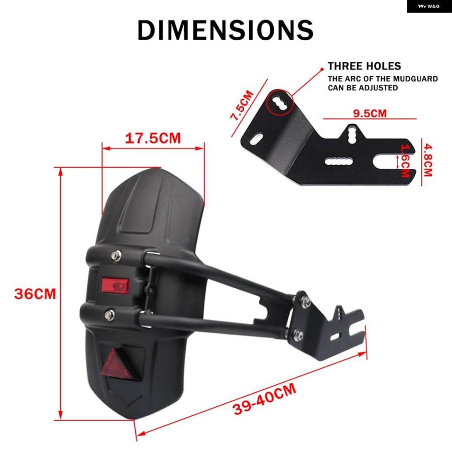 並行輸入品 CFMOTO CF 800MT MT800 MT 800 MT 2023 2024 アクセサリー バイク パーツ リアの画像