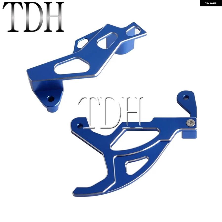 並行輸入品 アルミ オートバイ キャリパー ガード リア ブレーキディスク プロテクター カバー ヤマハ WR YZ 250 12の画像